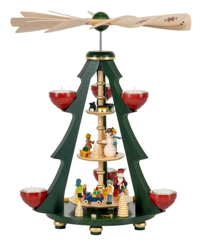 Tischpyramide bescherung mit - tischpyramide,