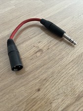 Audio-Adapterkabel XLR Male 6,3 mm Klinke symmetrisch