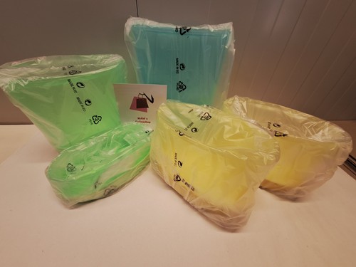 Tupperware carribean set 5 - tupperware,