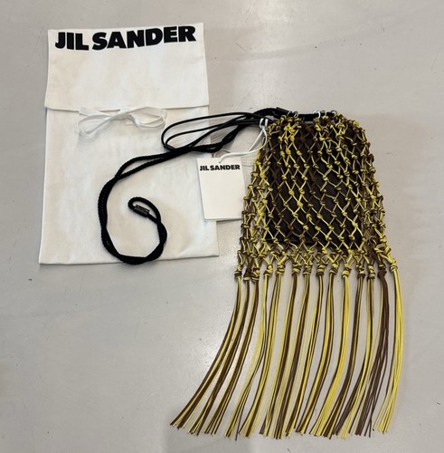 Jil sander macrame fringe - macrame,
