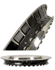 (1x) Felgenring 15" Edelstahl