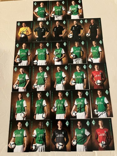 Autogramme werder bremen - autogramme,