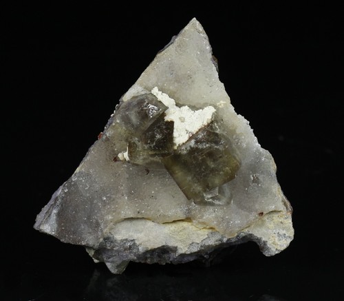 Mineralien fluorit quarz - fluorit,