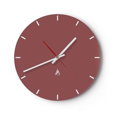 Modern Wanduhr 30x30cm Rund