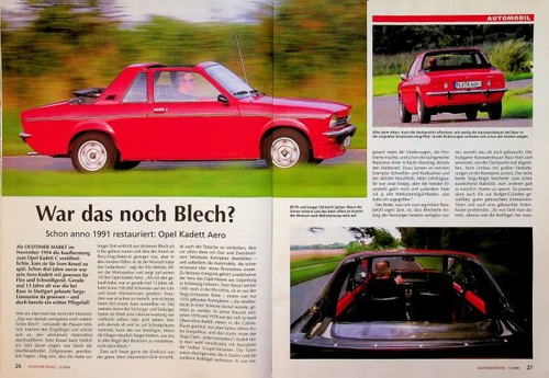 Oldtimer praxis 2008 opel - oldtimer,