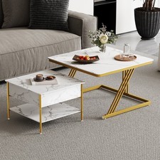 Couchtisch 2er Set Quadrat