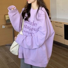 Plus Samt Pullover bequem