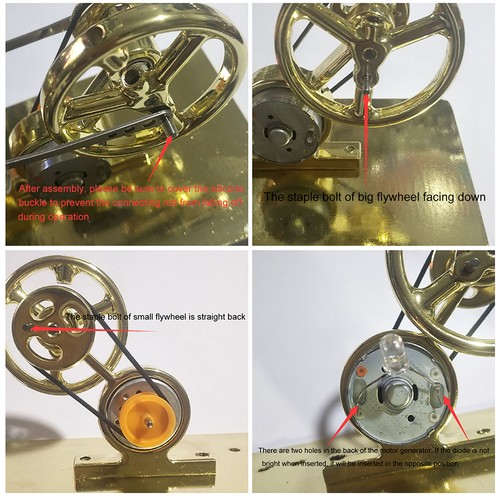 Stirlingmotor-Modell