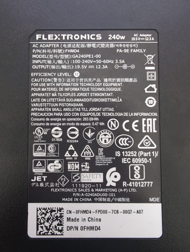Dell flextronics netzteil - dell,
