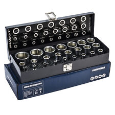 Zoll Steckschlüssel Stecknüsse Nusskasten Werkzeug Satz Schlüssel Nüsse 24-tlg