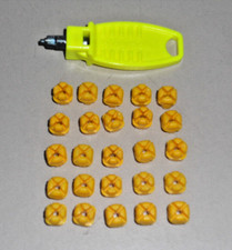 gelbe Stecker mit Steckschlüssel ++++++ 25 Stück + Zubehör + Playmobil