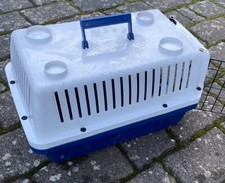 Kleintiertransportbox, Kleintierkäfig, mit Gittertür,  Transportbx, Gepfl. Zust.