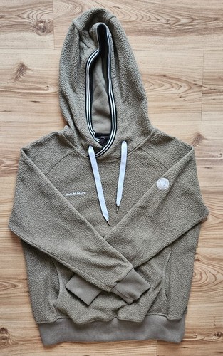 Mammut fleecehoodie taupe - mammut,