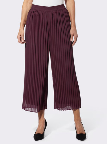 Damen hose plissee weites - damen,