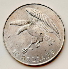 Singapur 10 Dollars 1973 Adler