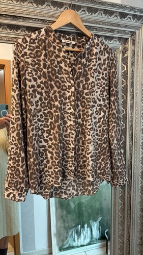 Bluse animalprint 38 - bluse, animalprint,