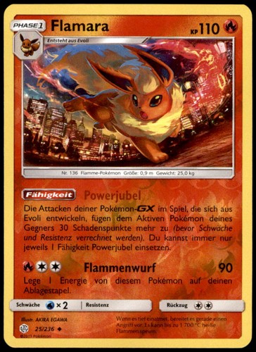 Flamara reverse holo - flamara,