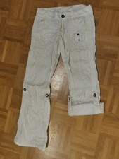 EDC by Esprit Play Turn Up Hose, Größe 34, weiß, Top Zustand