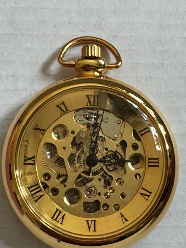 Goldene taschenuhr - goldene,