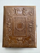 altes LUXUS Fotoalbum für CDV
