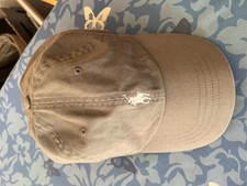 Graue Cap Baseball Kappe Ralph Lauren Polo Wie Neu