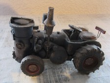 LANZ Modell Oldtimer Schlepper Traktor aus Standmodell Kunstguss-Resin
