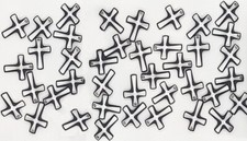 Swarovski Kreuz Kristalle in