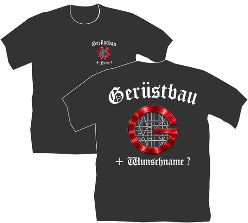Gerüstbauer shirt rüster - t,