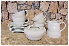 Kaffeegedeck Zuckerdose Milchkännchen Villeroy & Boch Switch 2 weiß zur Auswahl