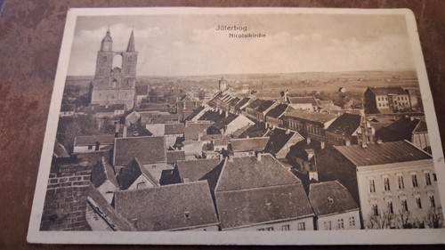 Jüterbog nicolaikirche - ak,