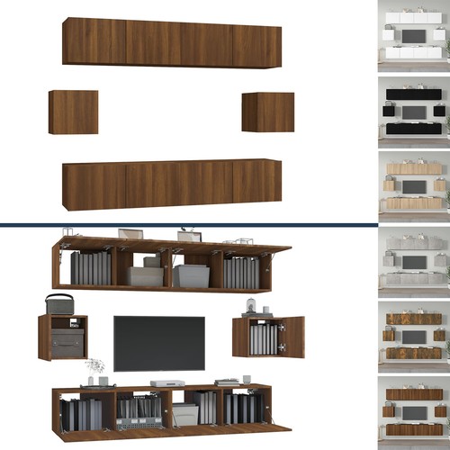 Tlg schrank set - 6-tlg., tv
