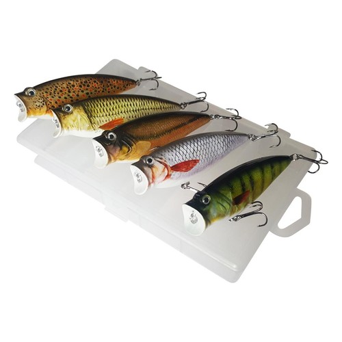 Elbfang hecht wobbler popper - hecht,