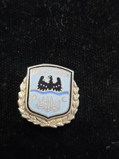 Alte Anstecknadel Fußball Ehrennadel Silber Donauschwaben  [214] 