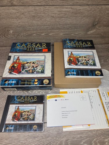 Caesar iii vintage cd rom - caesar,