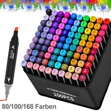 80/100/168 Farben Marker