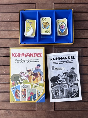 Kuhhandel vintage brettspiel - kuhhandel,