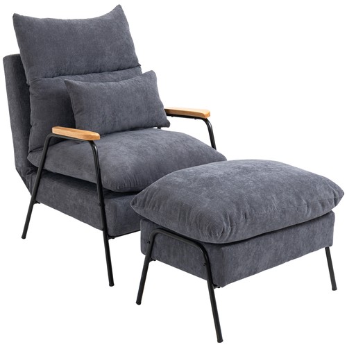 Ohrensessel mit hocker - ohrensessel,