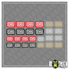 26-teiliges Aufkleber Set Spur G Gartenbahn Bundesbahn Beschriftung Universal DB