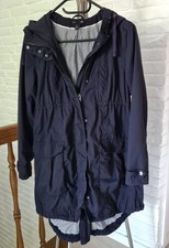 Jacke Mantel Parka H&M Mama / Schwangerschaft, Gr. S, dunkelblau, guter Zustand