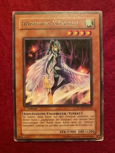 Harpyien königin - yu-gi-oh!, harpyien-kÖnigin
