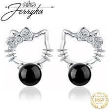 Damen Ohrstecker Ohrringe 925