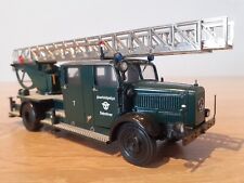 Feuerlöschpolizei, Mercedes-Benz L4500 Drehleiter 1941, ALF-Models 1:43