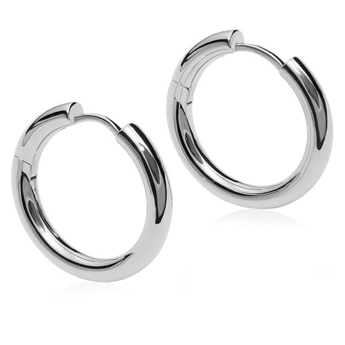Silber creolen ohrringe - ohrringe, 925
