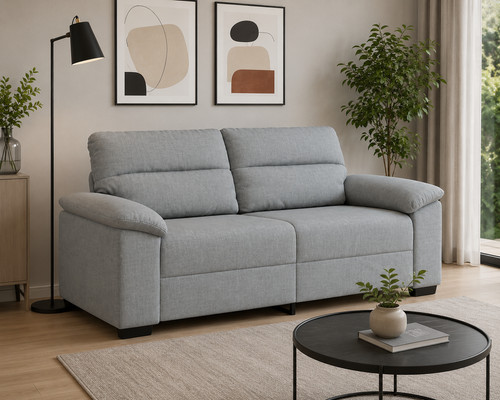 Sitzer sofa hellgrau couch - hellgrau,