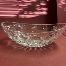 Glas Schale Oval 
