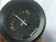 1.2 KOCO Amperemeter 52mm -+30A Honda Kawasaki Yamaha 62 schwarz Ampmeter 12 VDO