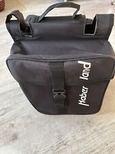Haberland Hinterrad-Doppeltasche 25L 30x32x13 cm - Schwarz (130002/00)
