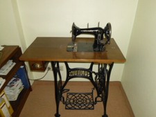 Nähmaschine Mundlos Modell 99 mit Bedienungsanleitung alt