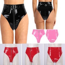 Frauen G-String Tanga Höschen Bikini Slips High Cut Clubwear Gürtel Karneval