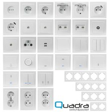 Steckdose Wandsteckdose Wandschalter Schalter Taster Wechselschalter Rahmen USBC